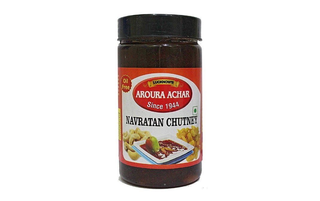 Aroura Achar Navratan Chutney    Plastic Jar  250 grams